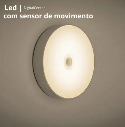 Led com sensor de movimento